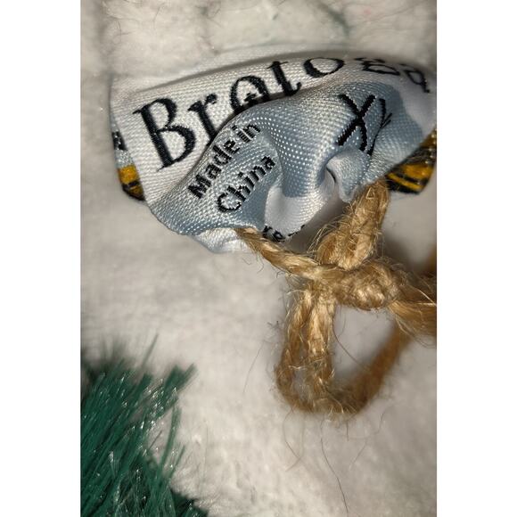 NEW Brotoga Robe Coat Green & White Hooded Baller Version Luxury XXL NWT Furry - Picture 13 of 16